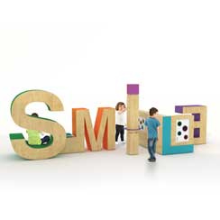 Rendu architecture. Espace enfants BrainJuiceStudio