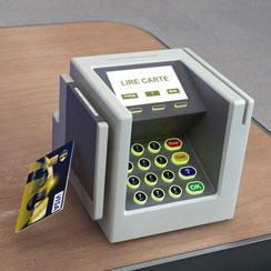 Terminal 3d pour supermarchés Carrefour